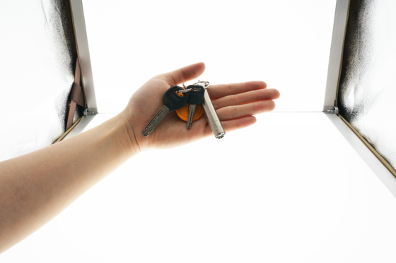 Φακός Keychain των οδηγήσεων ανοξείδωτου μορφής σωλήνων για την προώθηση δώρων