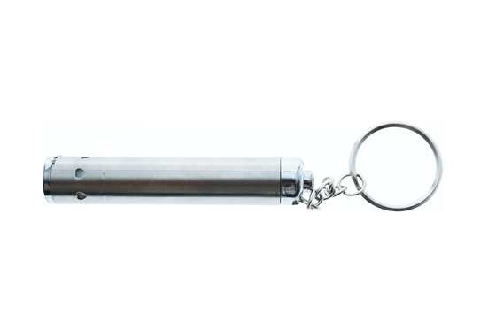 Φακός Keychain των οδηγήσεων ανοξείδωτου μορφής σωλήνων για την προώθηση δώρων