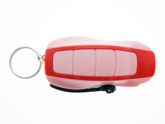 Πλαστικό υλικό 80 φακών των μίνι μεγέθους Keychain οδηγήσεων δυναμό * 44 * 25mm