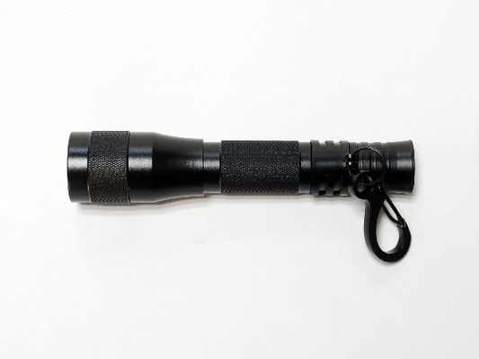 Φακός Keychain των μίνι οδηγήσεων ζουμ θερμών άσπρων με 1 * ξηρά μπαταρία Αντιαεροπορικού Πυροβολικού